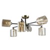 Миниатюра фото потолочная люстра arte lamp merci a4185pl-6bk | 220svet.ru