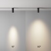 Миниатюра фото трековый низковольтный светильник maytoni focus led exility x tr243-12w4k-b | 220svet.ru
