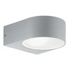 Миниатюра фото уличный настенный светильник ideal lux iko ap1 grigio | 220svet.ru