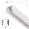 Миниатюра фото шинопровод трехфазный шестиконтактный 2м lightstar quattro/dali 504025-dali | 220svet.ru