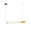 Миниатюра фото подвесной светодиодный светильник delight collection od2503-l98 gold | 220svet.ru