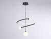 Миниатюра фото подвесной светодиодный светильник ambrella light comfort linetech fl66303 | 220svet.ru