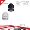 Миниатюра фото потолочный светильник reluce 53001-9.5-001il gx53+led3w wt | 220svet.ru