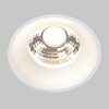 Миниатюра фото встраиваемый точечный светодиодный светильник maytoni round dl058-12w3k-trs-w | 220svet.ru