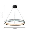 Миниатюра фото подвесная светодиодная люстра favourite shelty 4704-6p | 220svet.ru