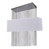 Миниатюра фото подвесной светильник ideal lux phoenix sp5 bianco | 220svet.ru