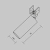 Миниатюра фото уличный трековый светодиодный светильник focus led elasity ip o-tr01-1-s-8wb3k | 220svet.ru