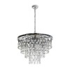 Миниатюра фото подвесная люстра maytoni linn mod091pl-07ch | 220svet.ru