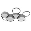 Миниатюра фото потолочный светильник loft it pin 10317/7 grey | 220svet.ru