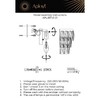 Миниатюра фото настенный светильник aployt francheska apl.837.01.02 | 220svet.ru