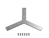 Миниатюра фото соединитель y для алюминиевого профиля profile system ambrella light illumination gp8056 | 220svet.ru