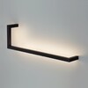 Миниатюра фото настенный светильник odeon light grafic 7153/14wl черный | 220svet.ru