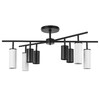 Миниатюра фото потолочная люстра lightstar rullo (571728+214437-4+214486-4) lr728374864 | 220svet.ru