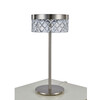 Миниатюра фото настольная лампа mt21020075-1a satin nickel delight collection | 220svet.ru