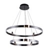 Миниатюра фото подвесная люстра светодиодная arte lamp cesare a1993sp-64bk | 220svet.ru