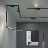 Миниатюра фото трековый магнитный светодиодный светильник elektrostandard vision 85088/01 черный a063693 | 220svet.ru