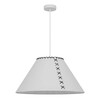 Миниатюра фото подвесной светильник arte lamp fleece a7092sp-1wh | 220svet.ru