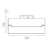 Миниатюра фото трековый однофазный светильник 48v 12w lightstar uno cct 269007cct | 220svet.ru