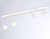Миниатюра фото потолочный светодиодный светильник с пультом ду ambrella light comfort fl66201 | 220svet.ru