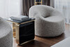 Миниатюра фото стол журнальный garda decor 76ar-3183-stol/zh | 220svet.ru