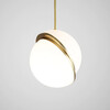 Миниатюра фото подвесной светильник delight collection crescent 3s brass | 220svet.ru