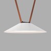 Миниатюра фото трековый ременной светильник denkirs belty flow dk5664-wh+bk | 220svet.ru