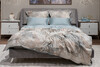 Миниатюра фото комплект наволочек нувола тенсель бирюзовый 70*70 garda decor 144hf-70609 | 220svet.ru