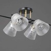 Миниатюра фото люстра illumico il0845-6csq-25bkab elite | 220svet.ru