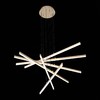 Миниатюра фото подвесной светодиодный светильник st luce basoni sl394.223.06 | 220svet.ru