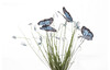 Миниатюра фото стебли травы с бабочками garda decor 8j-15ab0001 | 220svet.ru