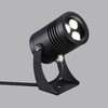 Миниатюра фото уличный светодиодный светильник odeon light stima 6648/6wa черный | 220svet.ru