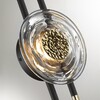 Миниатюра фото бра светодиодная odeon light modern5407/6wl черный | 220svet.ru