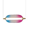 Миниатюра фото подвесной светодиодный светильник delight collection od2508 gold | 220svet.ru
