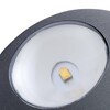 Миниатюра фото уличный настенный светодиодный светильник arte lamp a1544al-4gy | 220svet.ru