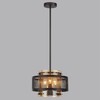 Миниатюра фото потолочный светильник на штанге lumion zarina 8007/3 черный, золотой | 220svet.ru
