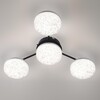 Миниатюра фото потолочная светодиодная люстра с пультом ду lumion didana 8236/4cl черный | 220svet.ru