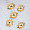 Миниатюра фото подвесной светильник md22030002-5a gold/champagne delight collection | 220svet.ru
