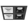 Миниатюра фото d54706060707 светильник lightstar domino quadro мr16 | 220svet.ru