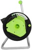 Миниатюра фото удлинитель силовой эра green line gaz-2x0.75-15m greenline на катушке пластик 1 розетка без заземления 15м пвс 2x0.75мм2 б0065096 | 220svet.ru
