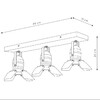 Миниатюра фото спот lucide picto 17997/03/35 | 220svet.ru