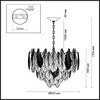Миниатюра фото подвесная люстра odeon light lace 5052/15 золотой | 220svet.ru