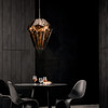 Миниатюра фото настенный светильник loft it shard 10432w smoke | 220svet.ru