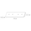 Миниатюра фото пластина монтажная arte lamp linea-accessories a480533 | 220svet.ru