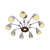 Миниатюра фото подвесная люстра loft it watchman loft4402/9wh | 220svet.ru