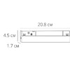 Миниатюра фото трековый магнитный светодиодный светильник arte lamp expert a5724pl-1bk | 220svet.ru