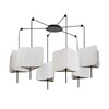 Миниатюра фото потолочная люстра arte lamp trixie a7084sp-6bk | 220svet.ru