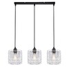 Миниатюра фото подвесной светильник escada grid 10190/3s chrome | 220svet.ru
