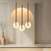 Миниатюра фото подвесной светильник delight collection 6468/d300 brown/white | 220svet.ru