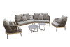 Миниатюра фото диван bayley угловой уличный серый garda decor 129kn-03042 | 220svet.ru