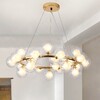 Миниатюра фото подвесная люстра imperium loft linda d100 231087-26 | 220svet.ru